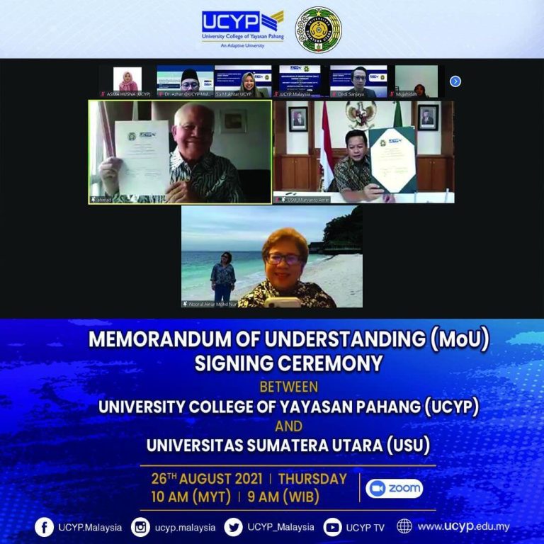 (UCYP-USU) Advancing Malaysia-Indonesia education and research fields