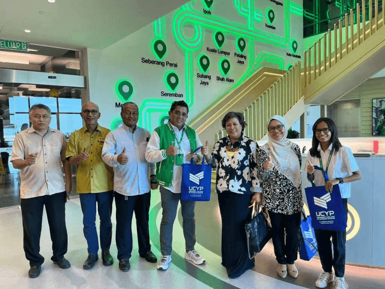 Exploring Synergies: UCYP University’s Collaborative Visit to Grab Malaysia